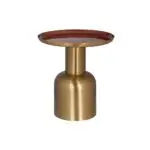 - Bijzettafel Inaya brushed gold 41Ø