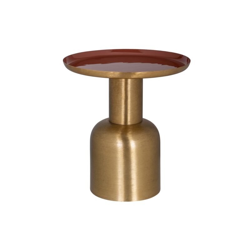 - Bijzettafel Inaya brushed gold 41Ø