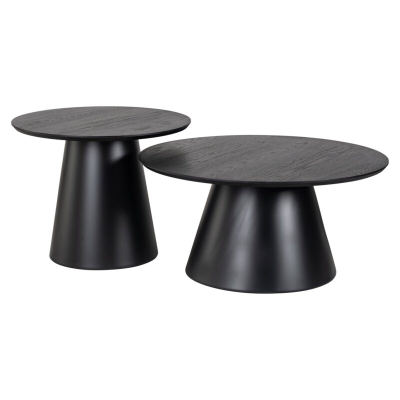 - Salontafel Jazz black (Set of 2)