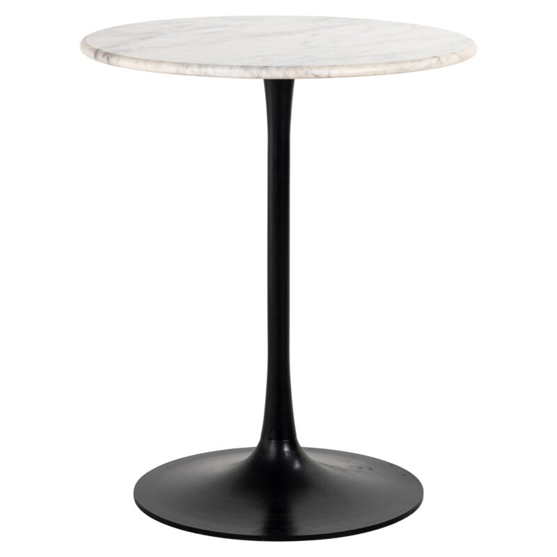 - Bistrotafel Carlten black/white 65Ø