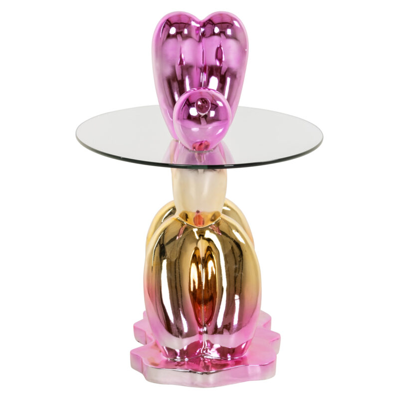 - Bijzettafel Usha pink