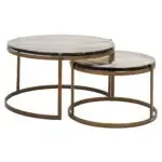 - Salontafel Cleo gold (Set of 2)