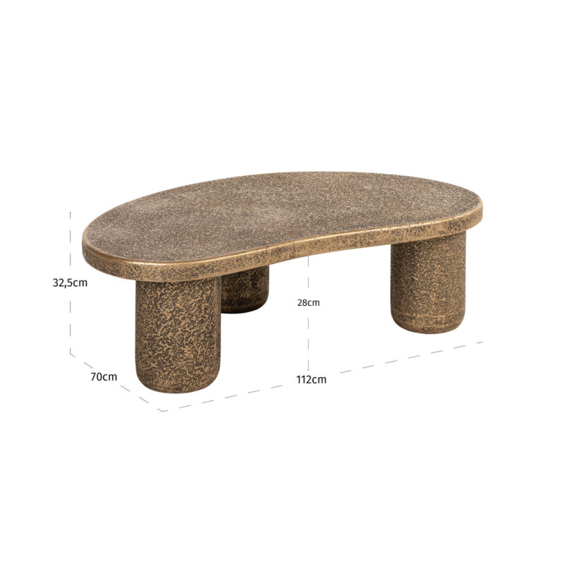 - Salontafel Kenobi bronze