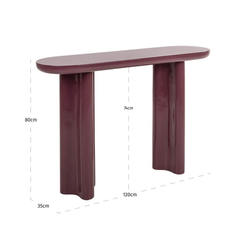- Console Sunny burgundy