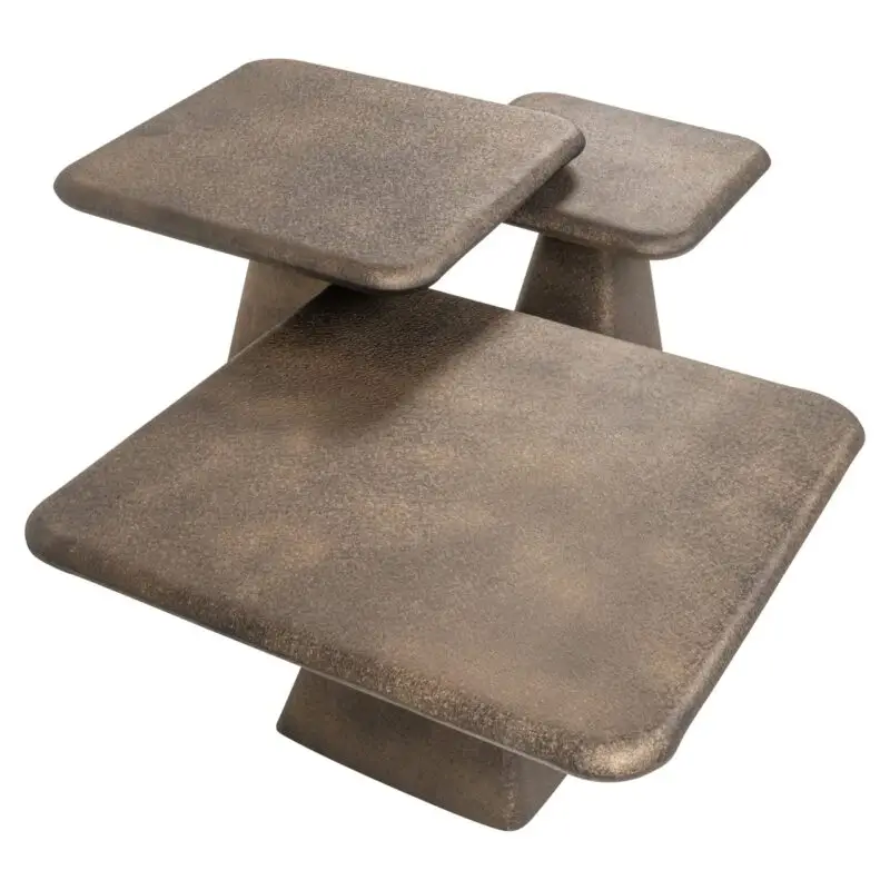 - Salontafel Marlie gold (Set of 3)