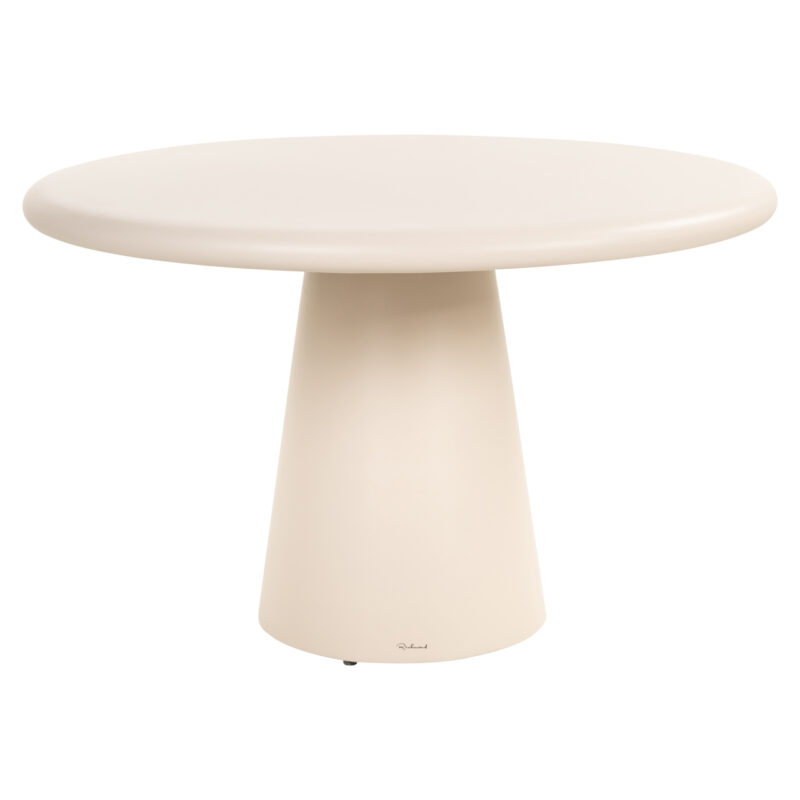 - Outdoor eettafel Urban Bloom sandstone 130Ø