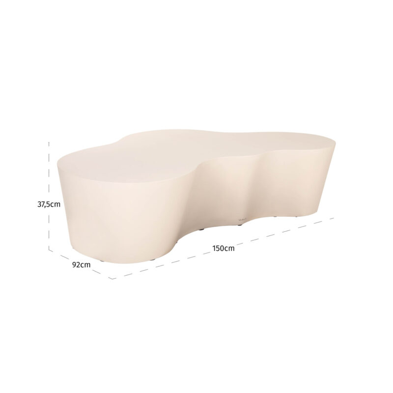 - Buiten salontafel Urban Bloom sandstone