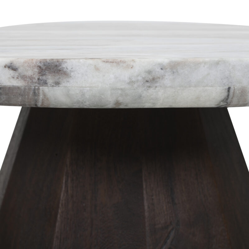 - Salontafel Oberoy brown 80Ø