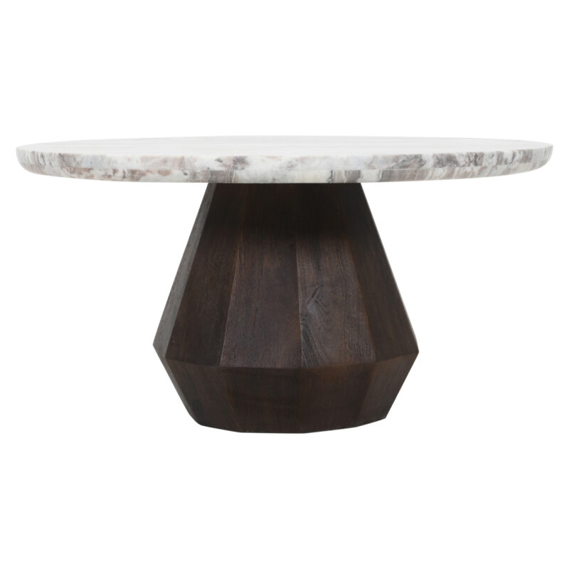 - Salontafel Oberoy brown 80Ø