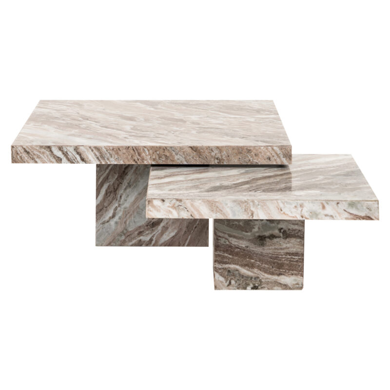 - Salontafel Rashford stone (Set of 2)