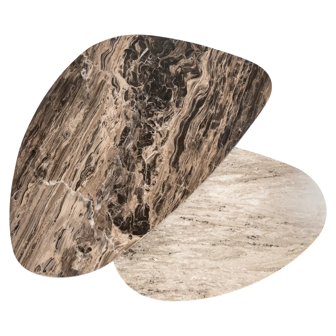 - Salontafel Nazario brown (Set of 2)