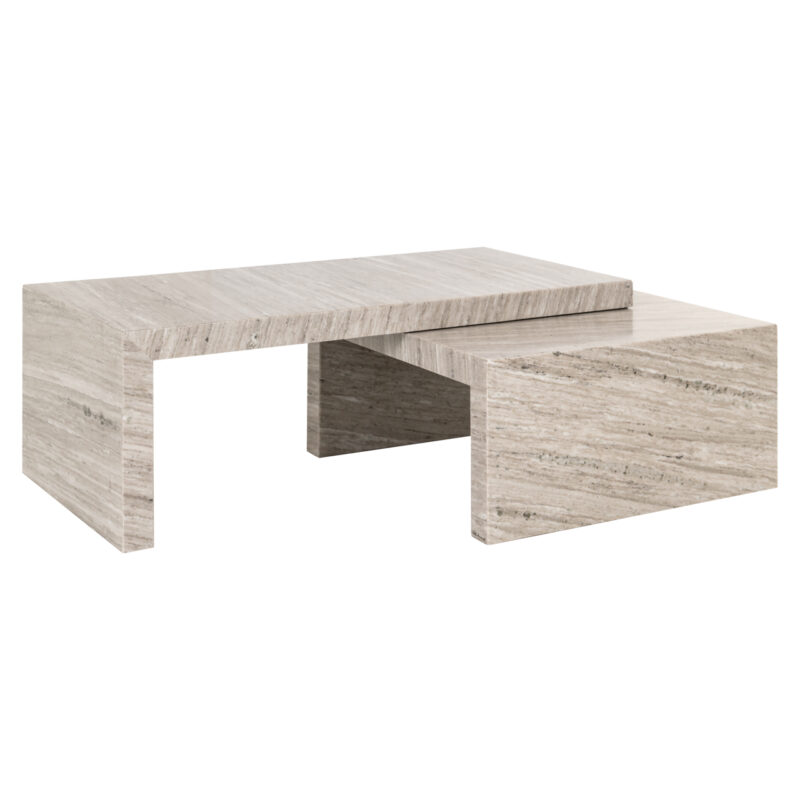 - Salontafel Novaz sand (Set of 2)