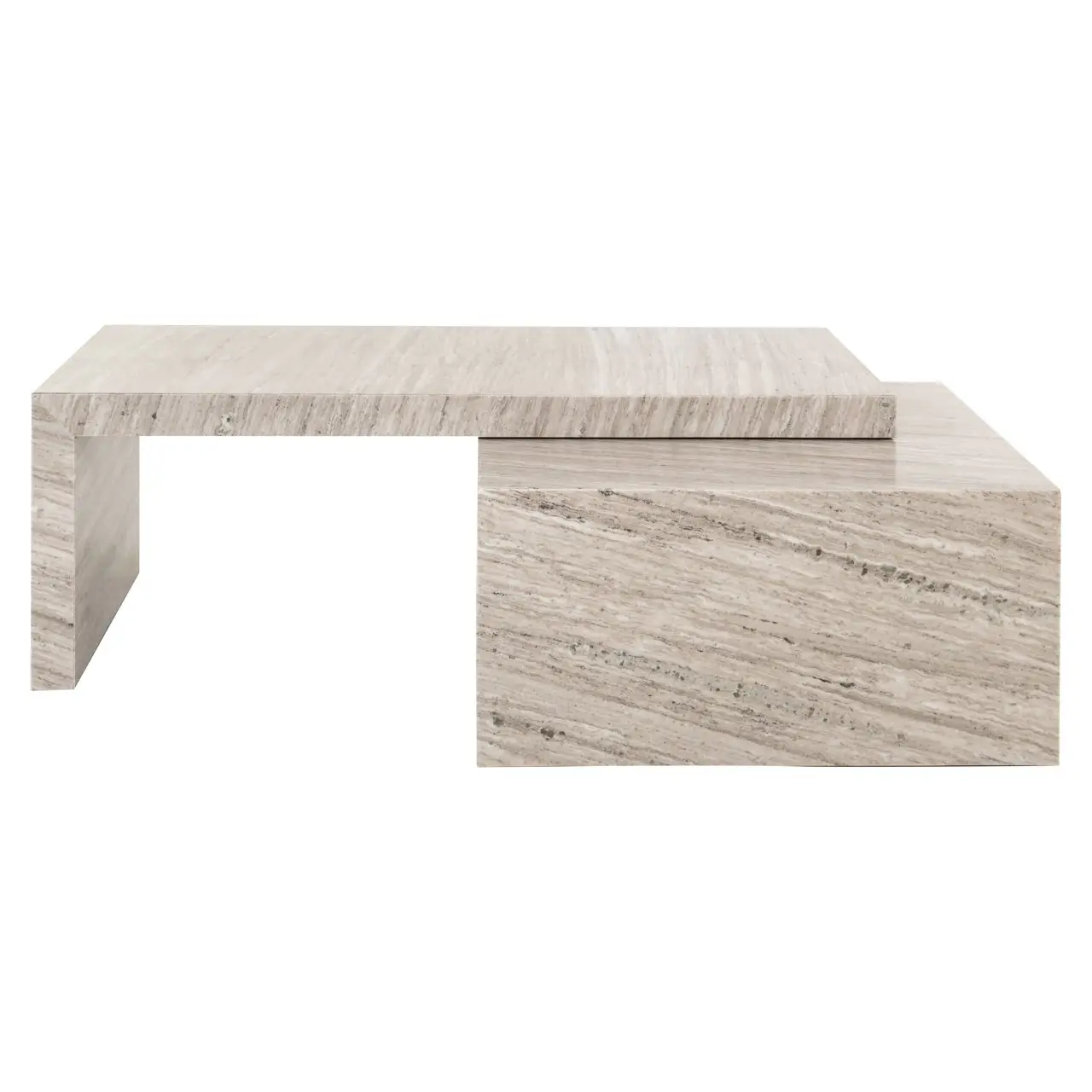 - Salontafel Novaz sand (Set of 2)