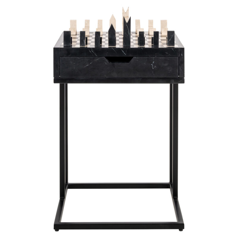 - Bijzettafel Davos black