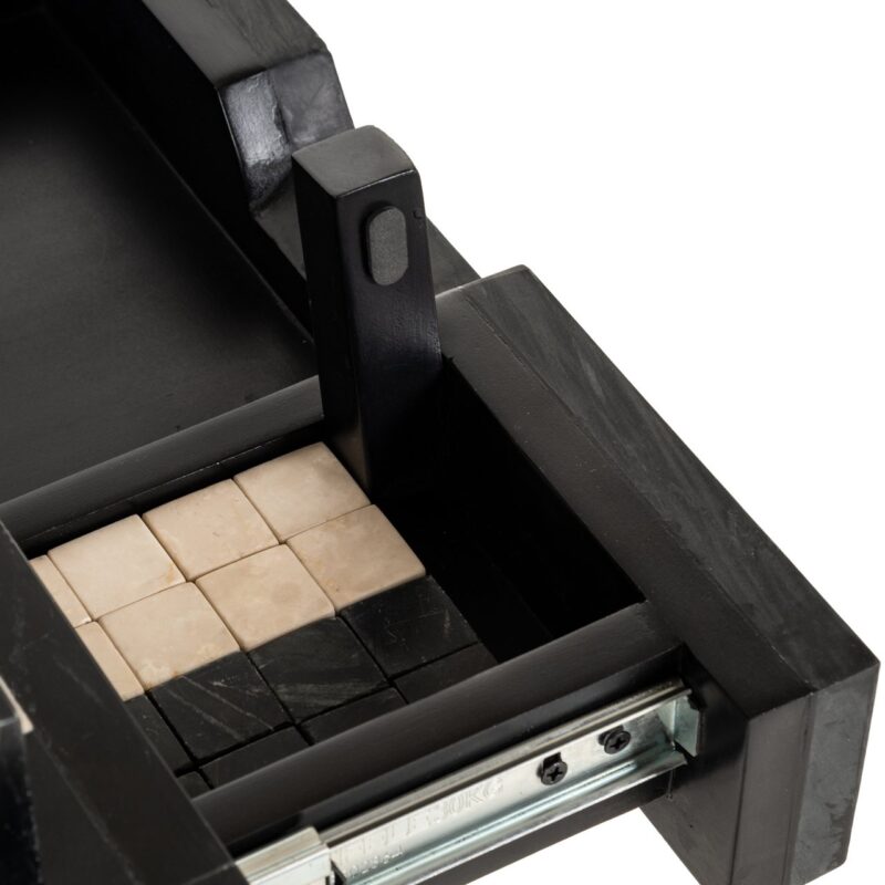 - Bijzettafel Davos black