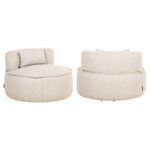 - Outdoor lounge stoel Nammos beige