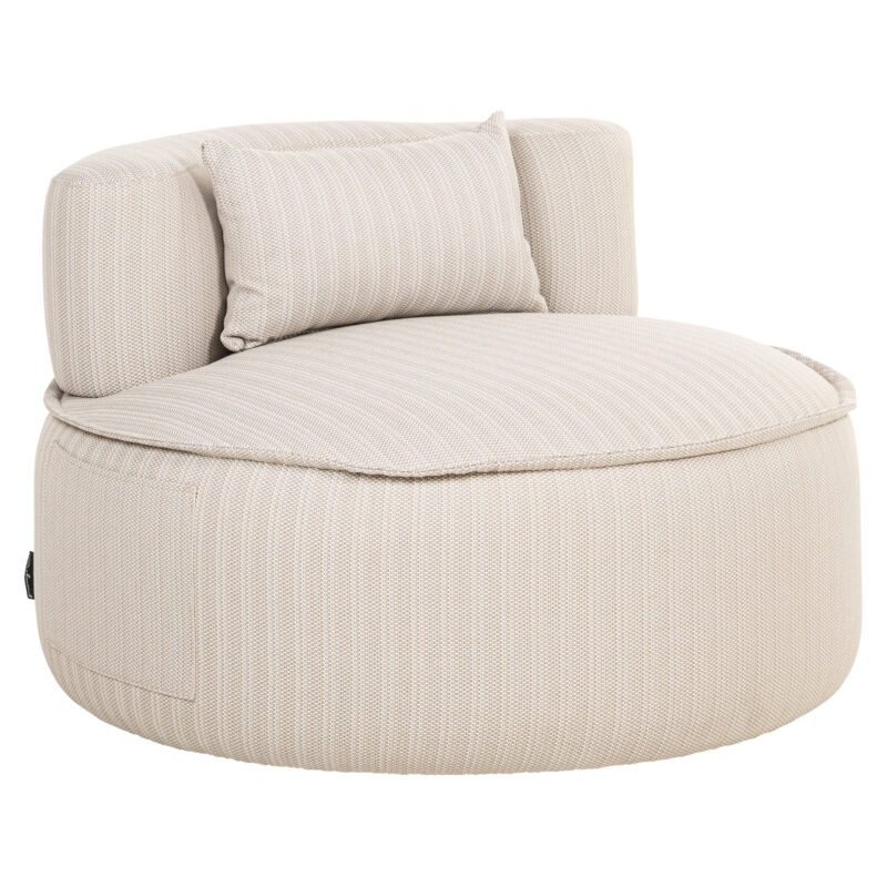 - Outdoor lounge stoel Nammos beige