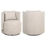 - Outdoor lounge stoel Marlin beige swivel