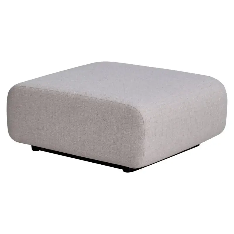 - Buiten poef & voetenbank Dawson beige alpine