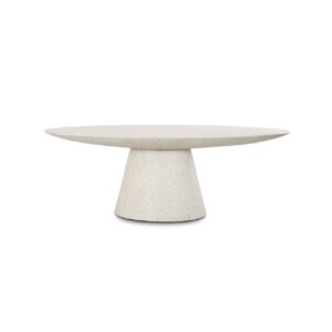 - Outdoor eettafel Nassau beige oval 220