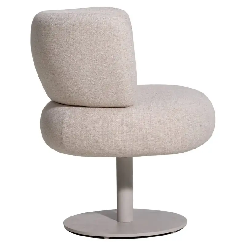 - Outdoor eetkamerstoel Mason beige alpine swivel