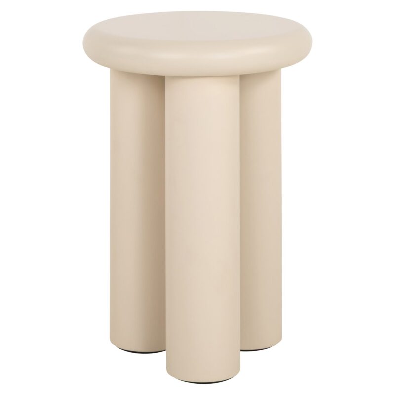 - Bijzettafel Elbaz beige 35Ø
