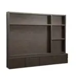 - TV-meubel Lachance brown  3-doors 2-drawers