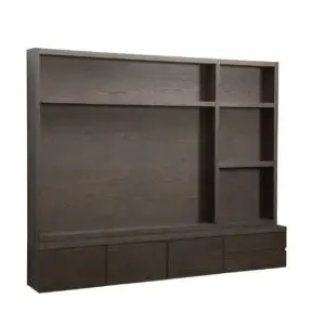 - TV-meubel Lachance brown  3-doors 2-drawers
