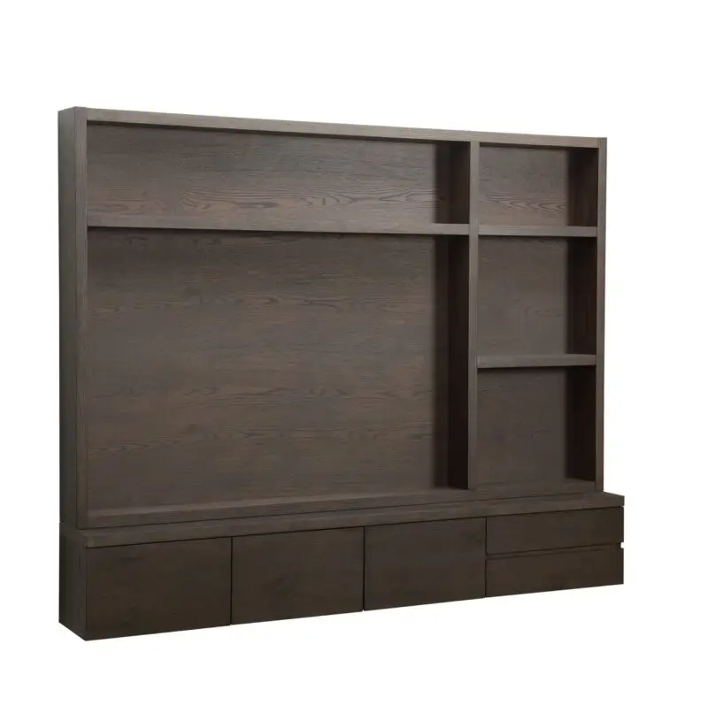 - TV-meubel Lachance brown  3-doors 2-drawers