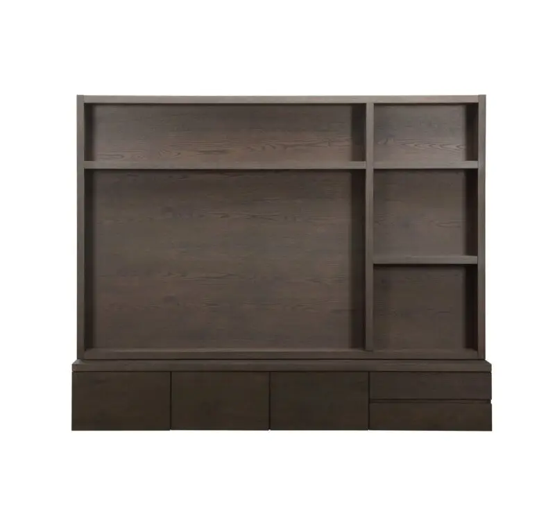 - TV-meubel Lachance brown  3-doors 2-drawers