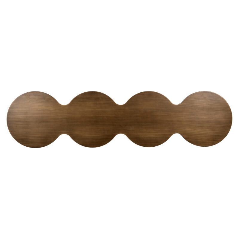 - Console Bubba brushed gold