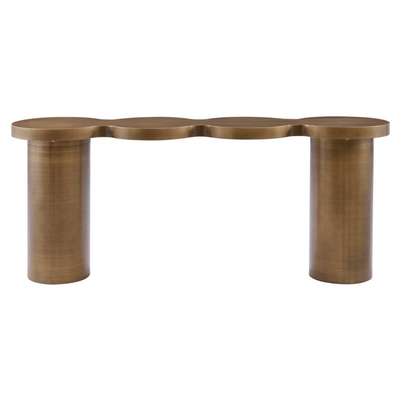 - Console Bubba brushed gold