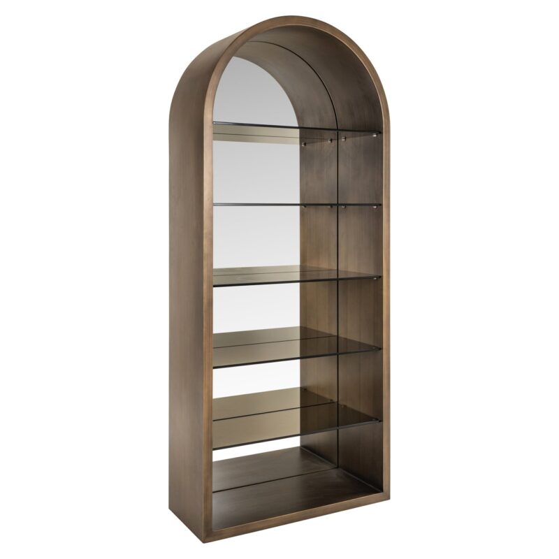- Wandkast Bowic brushed gold