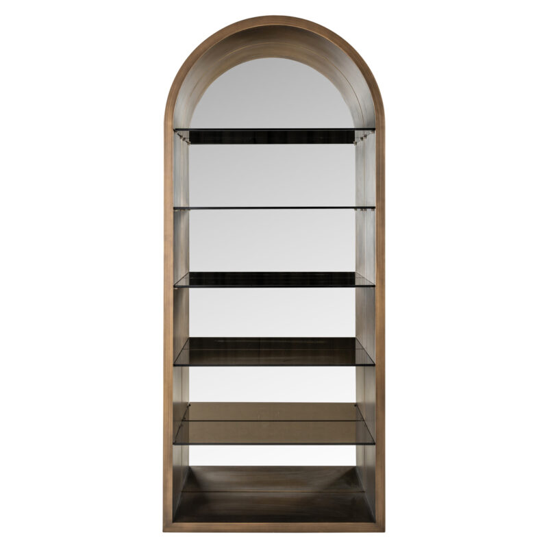 - Wandkast Bowic brushed gold