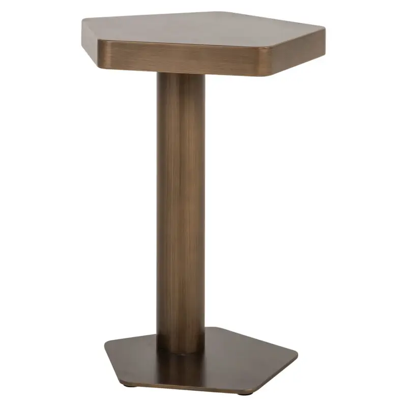- Sofa tafel Hexa brushed gold