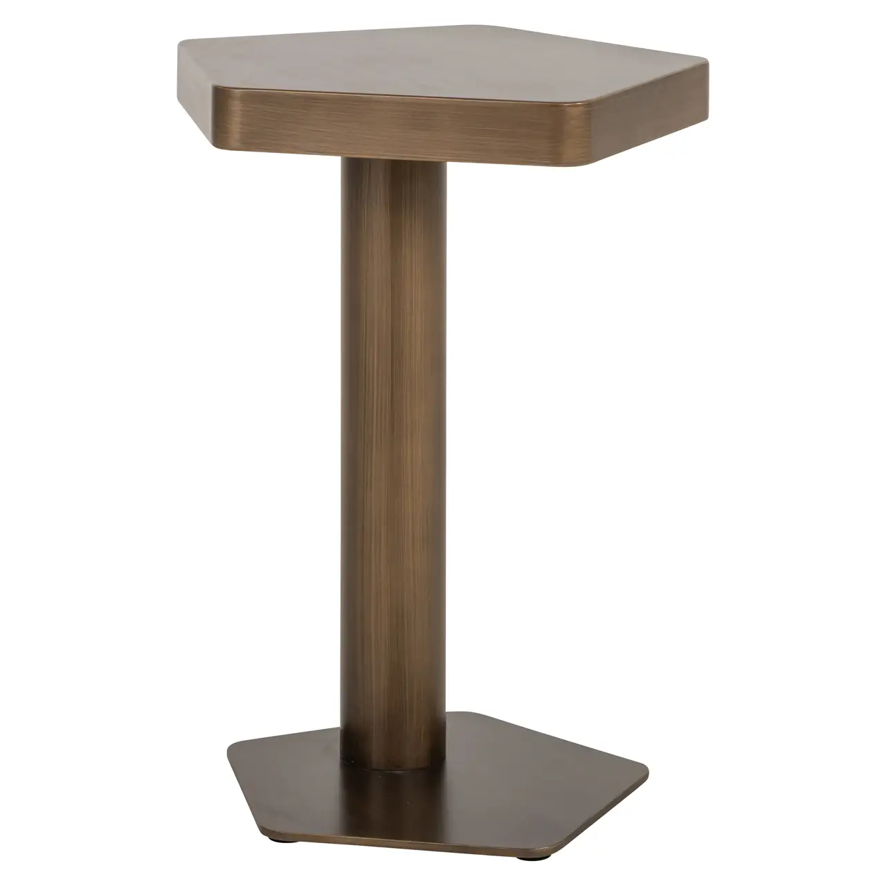 - Sofa tafel Hexa brushed gold