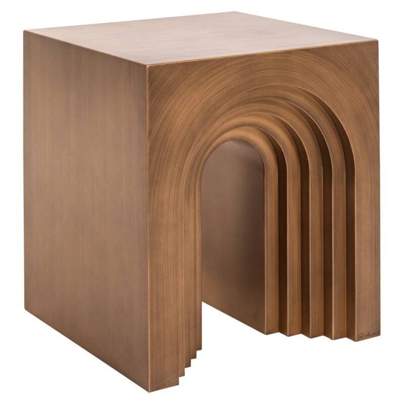 - Bijzettafel Vevey brushed gold