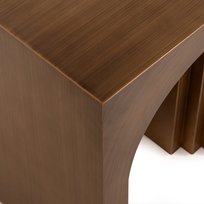 - Bijzettafel Vevey brushed gold