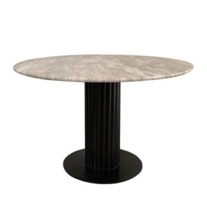 - Eettafel Nyon beige 120Ø