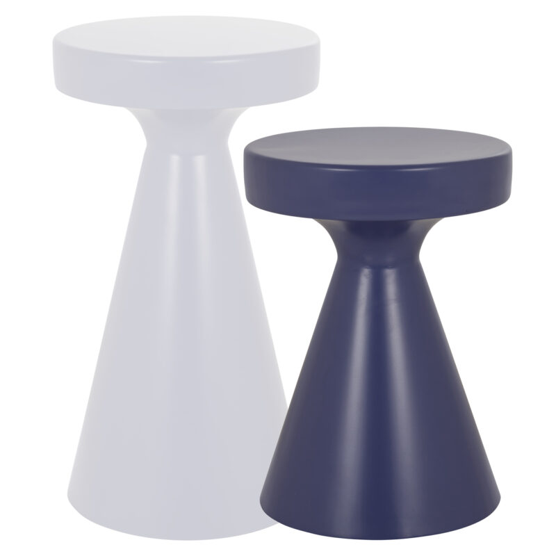- Bijzettafel Kimble purple small 30Ø