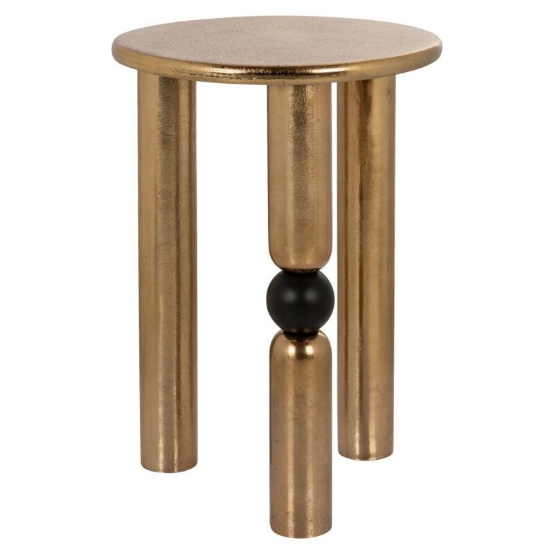 - Bijzettafel Marshall gold 38Ø
