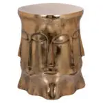 - Bijzettafel Hedron gold