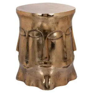 - Bijzettafel Hedron gold