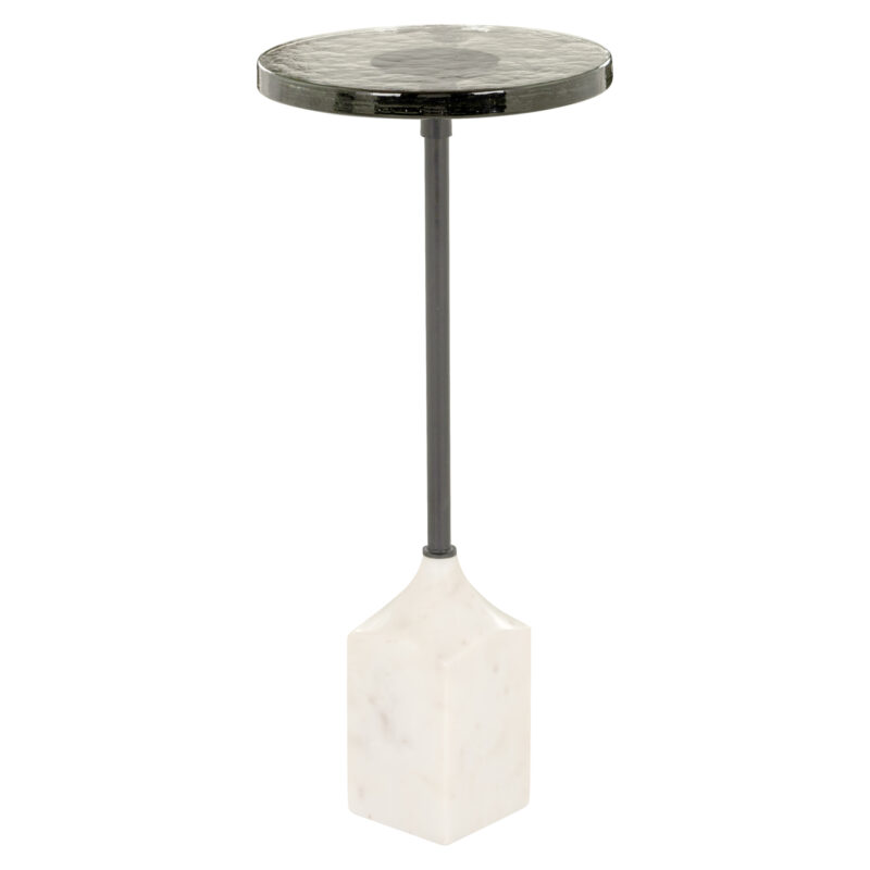 - Bijzettafel Aurora white 27Ø