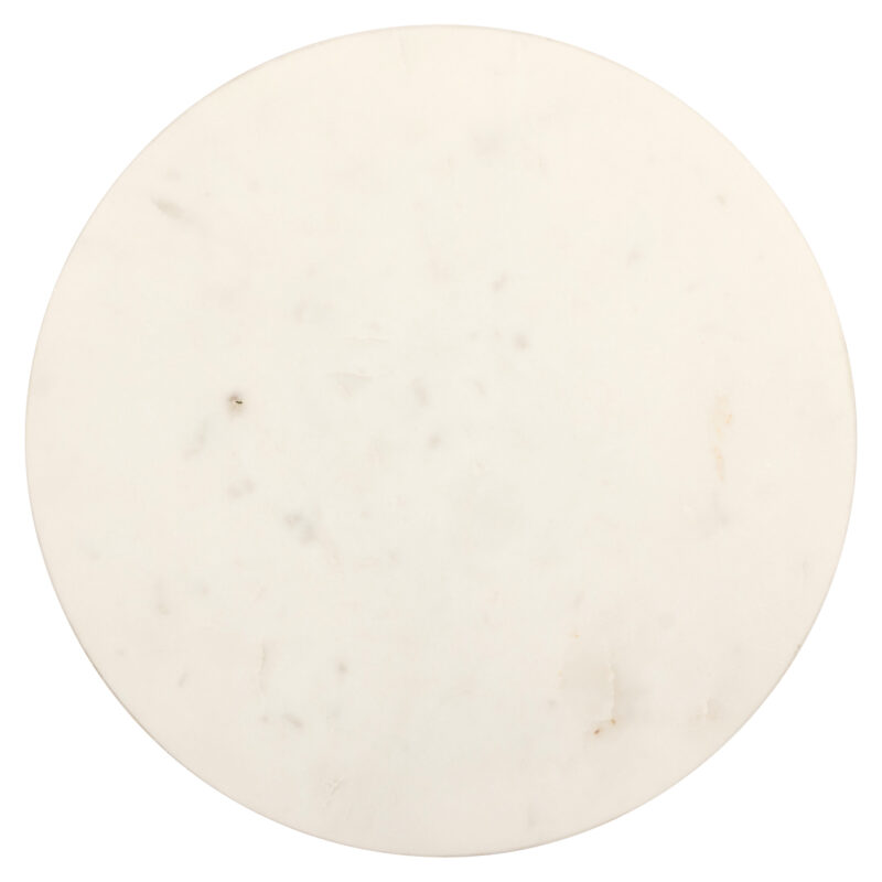 - Bijzettafel Misty black/white 30Ø