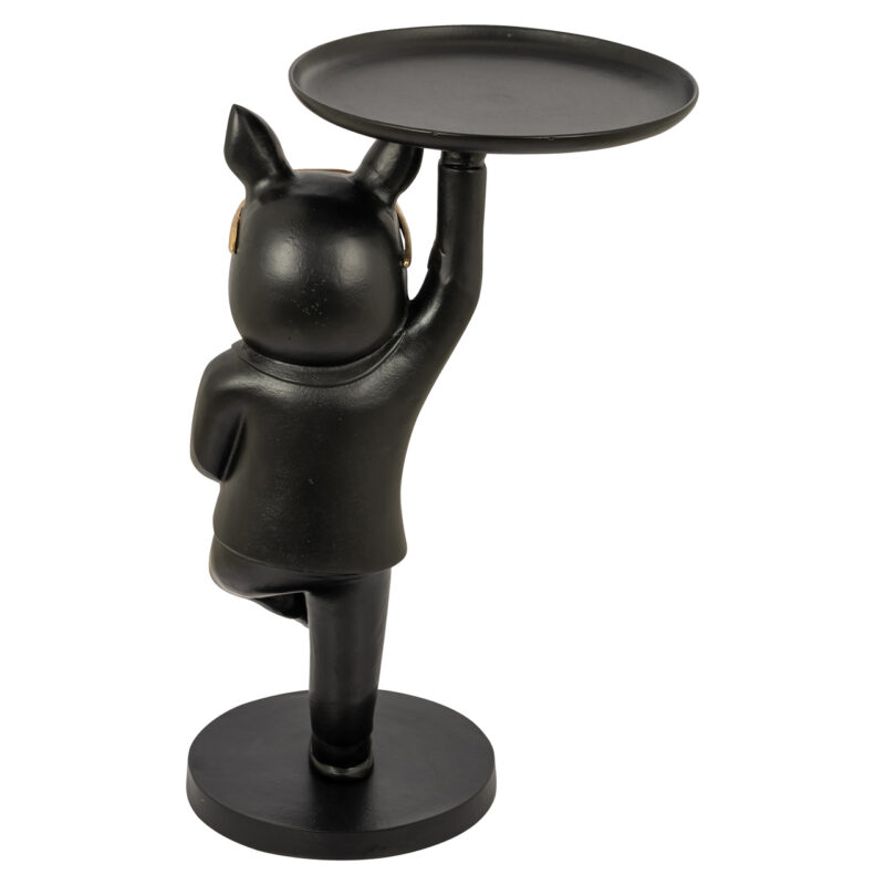 - Bijzettafel Bullie black/gold