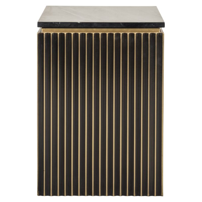 - Nachtkastje Les Arcs brushed gold