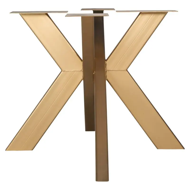 - Eettafel Spider gold base