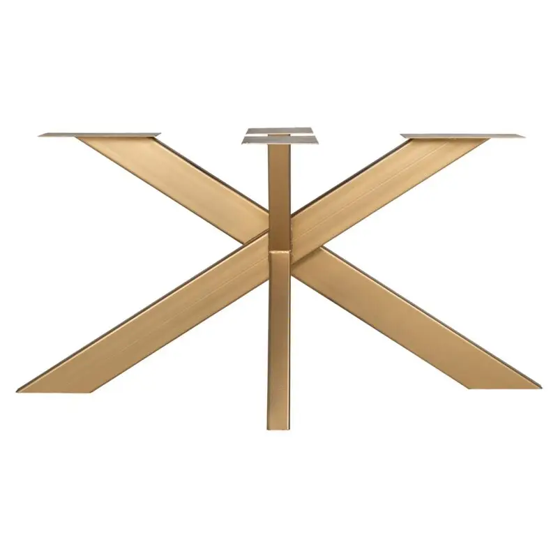 - Eettafel Spider gold base