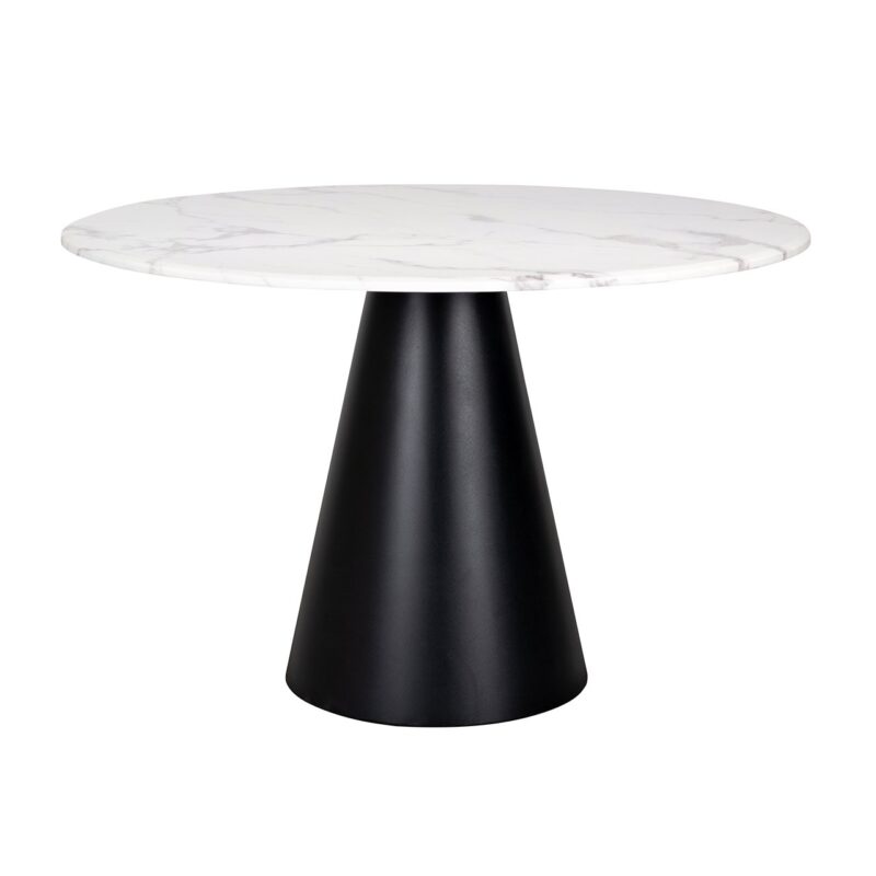 - Eettafel Degas white 120Ø
